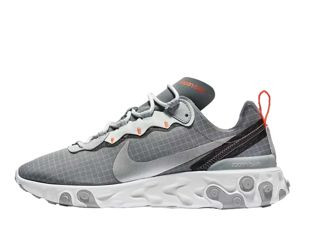 ナイキ リアクト エレメント 55 "クール グレイ/ハイパー クリムゾン"