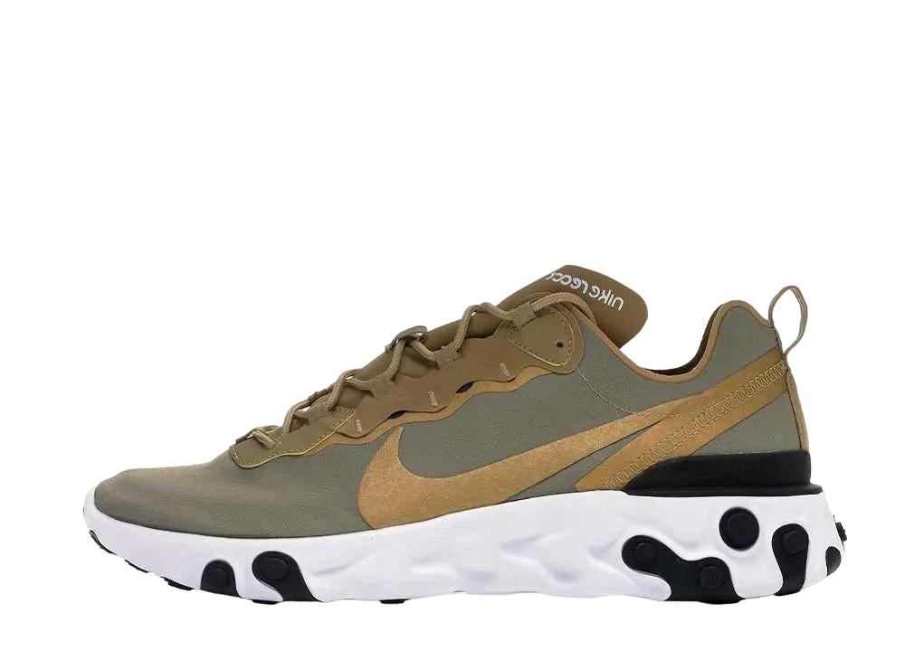 ナイキ リアクト エレメント 55 "メタリック ゴールド"