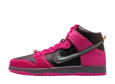 ラン ザ ジュエルズ × ナイキ SB ダンク ハイ "アクティブピンク アンド ブラック"