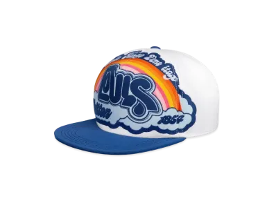 Louis Vuitton Rainbow Cap "Blue"
