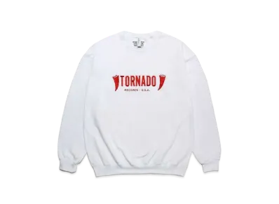 WACKO MARIA Crew Neck Sweat Shirt #1 "White"
