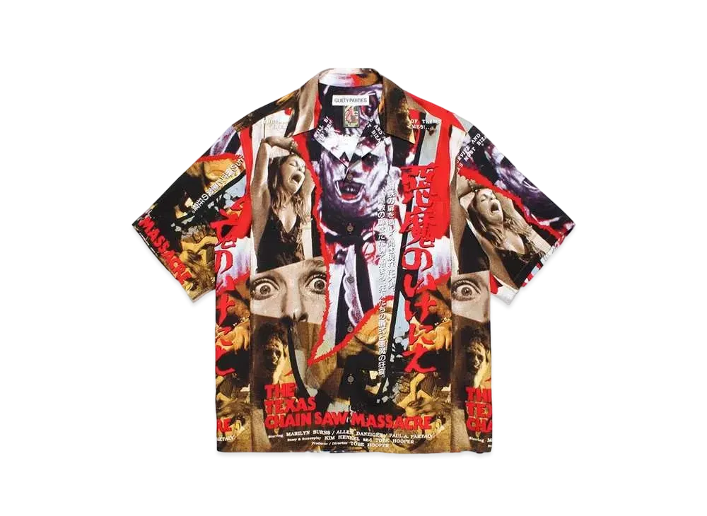 WACKO MARIA The Texas Chainsaw Massacre / Hawaiian Shirt #1 "Color"