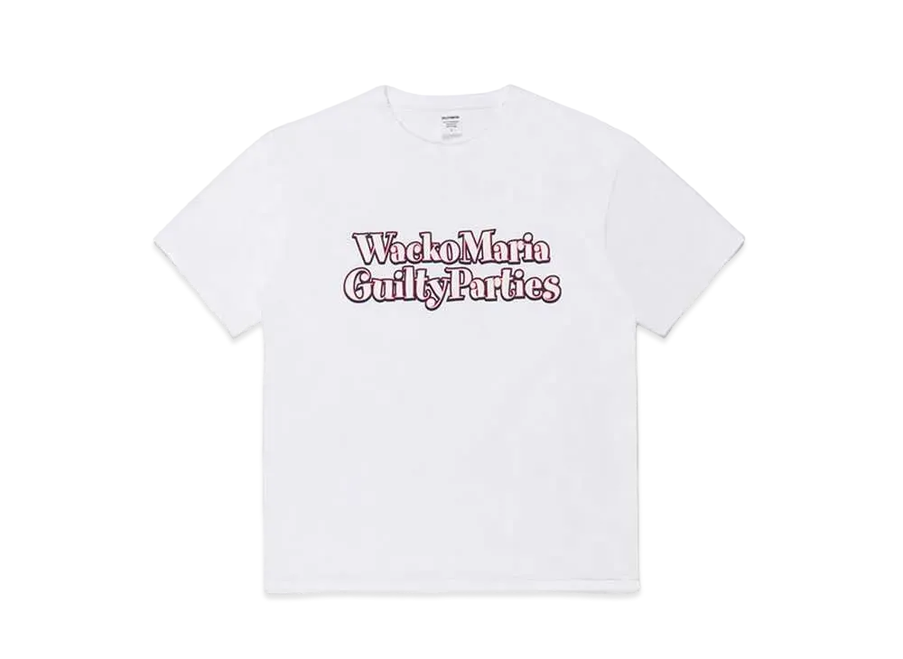 WACKO MARIA Washed Heavy Weight T-shirt "White"
