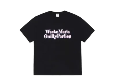 WACKO MARIA Washed Heavy Weight T-shirt "Black"