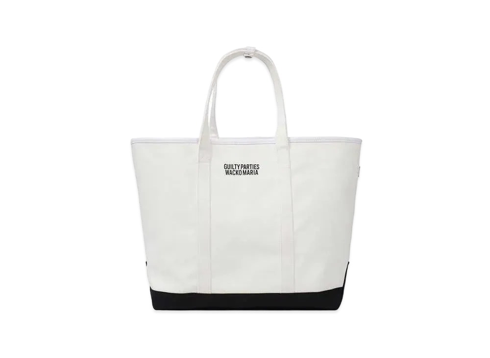 WACKO MARIA PORTER / Canvas Tote Bag "White"