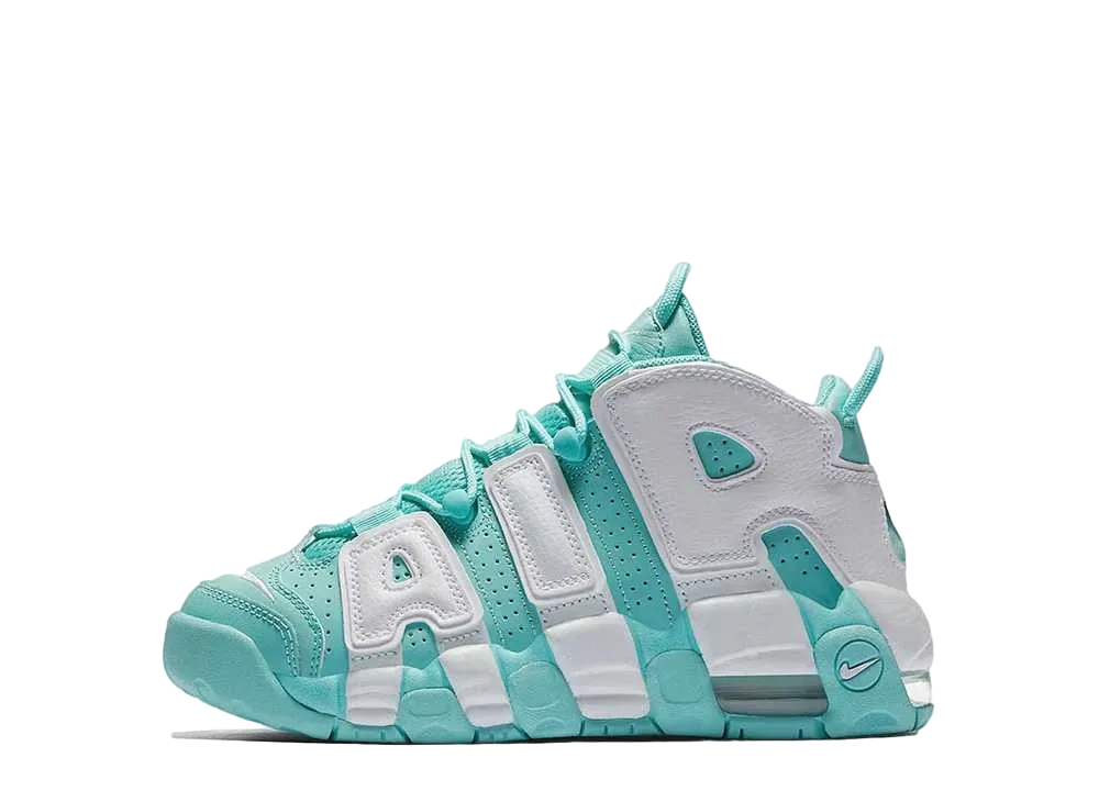 Nike GS Air More Uptempo Island "Green/White"