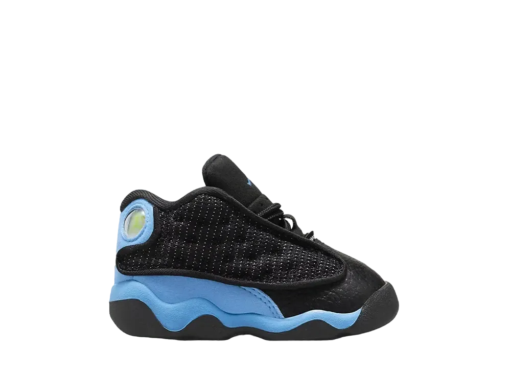 ナイキ TD エアジョーダン13 "ブラック/ブラックユニバーシティ"(キッズ)