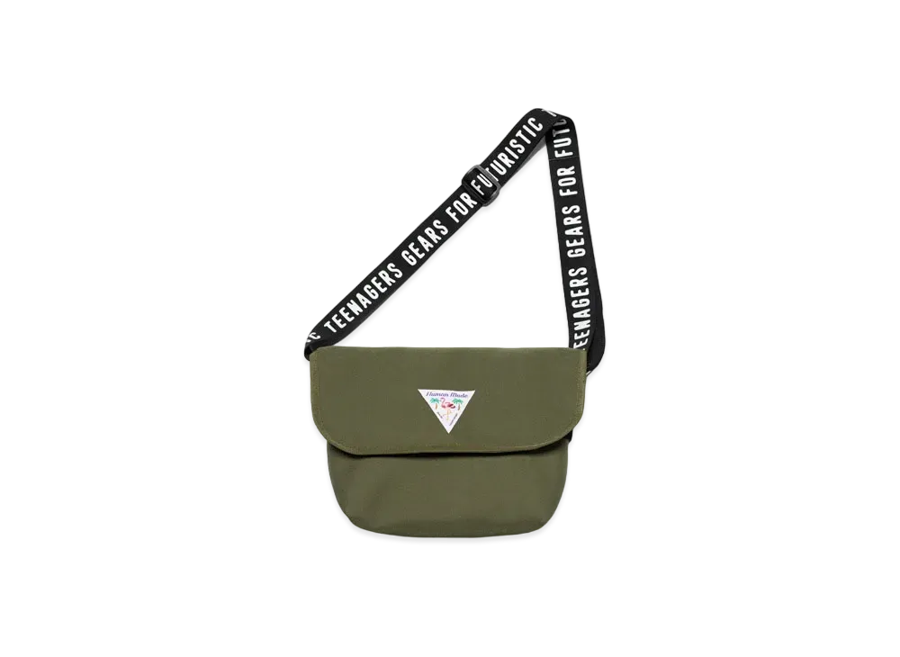 HUMAN MADE Small Messenger Bag "Olive Drab"