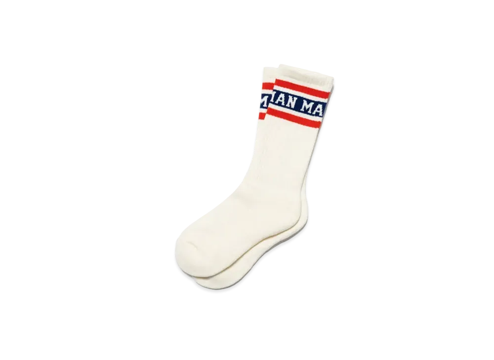 HUMAN MADE Skater Socks "Orange"