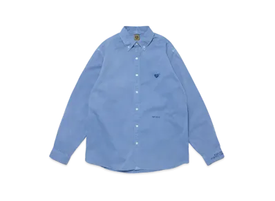 HUMAN MADE Pigment Dyed BD L/S Shirt "Blue"
