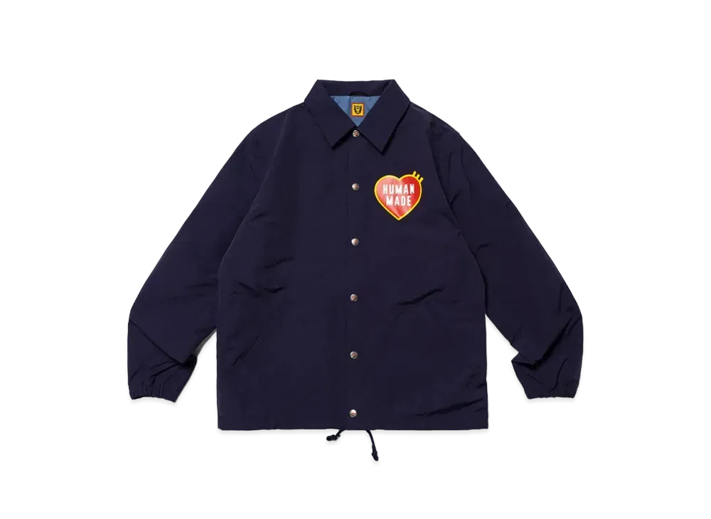 HUMAN MADE Coach Jacket "Navy"