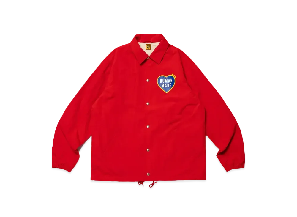 HUMAN MADE Coach Jacket "Red"
