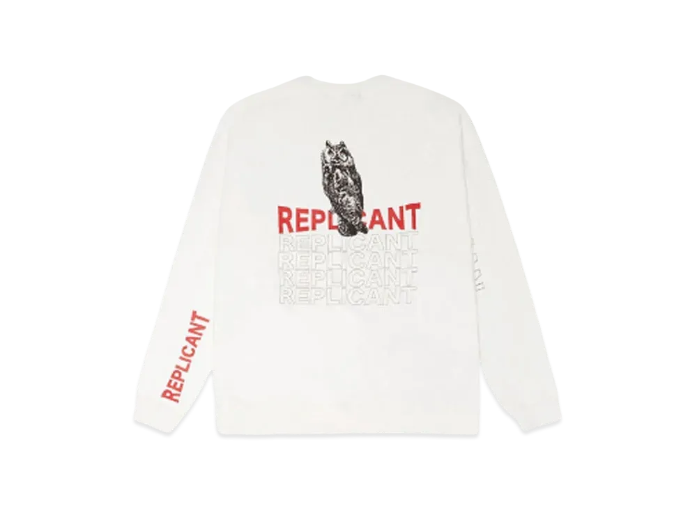 iroquois OWL SWEATSHIRTS "WHT"