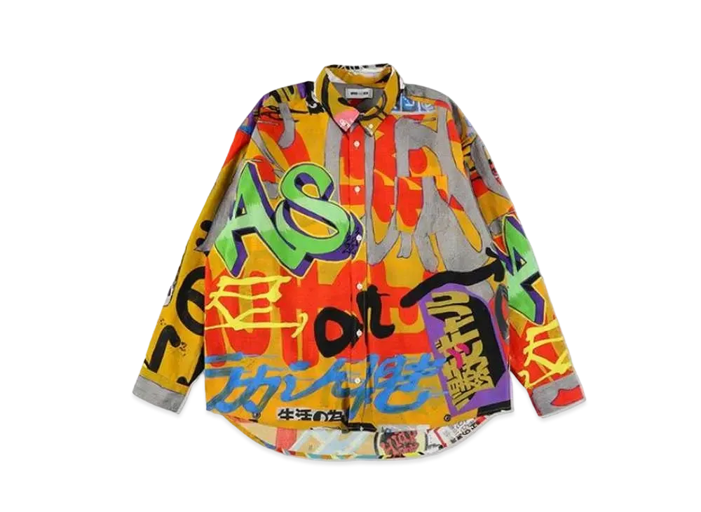 WIND AND SEA x LEE KAN KYO Shirt "Orange"