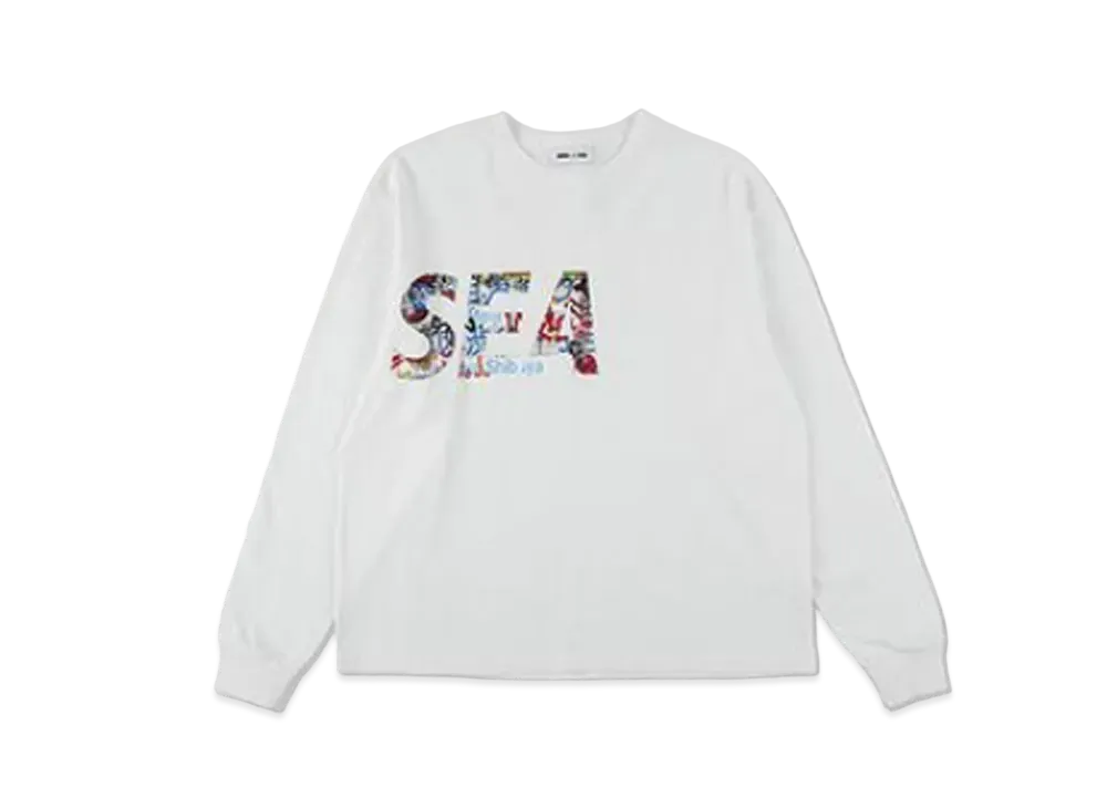 WIND AND SEA x LEE KAN KYO L/S Tee "White"
