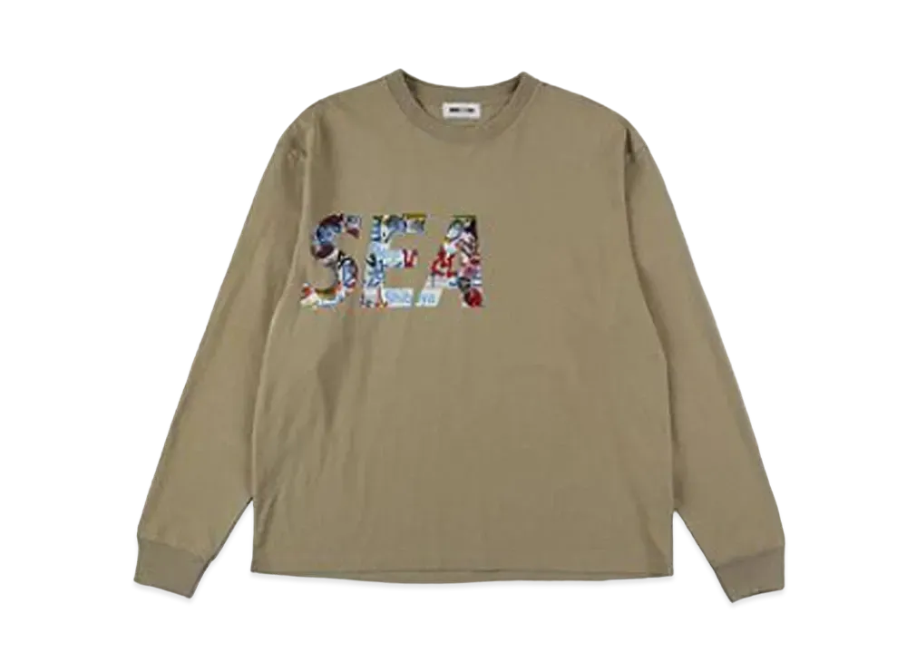 WIND AND SEA x LEE KAN KYO L/S Tee "Sand"