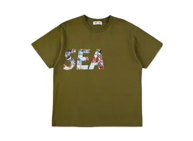WIND AND SEA x LEE KAN KYO S/S Tee "Olive"