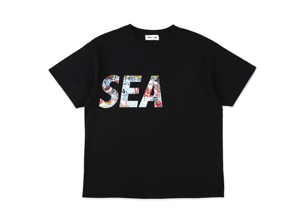 WIND AND SEA x LEE KAN KYO S/S Tee "Black"