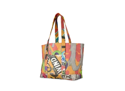 WIND AND SEA x LEE KAN KYO Tote Bag "Orange"