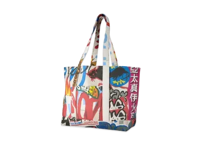 WIND AND SEA x LEE KAN KYO Tote Bag "White"