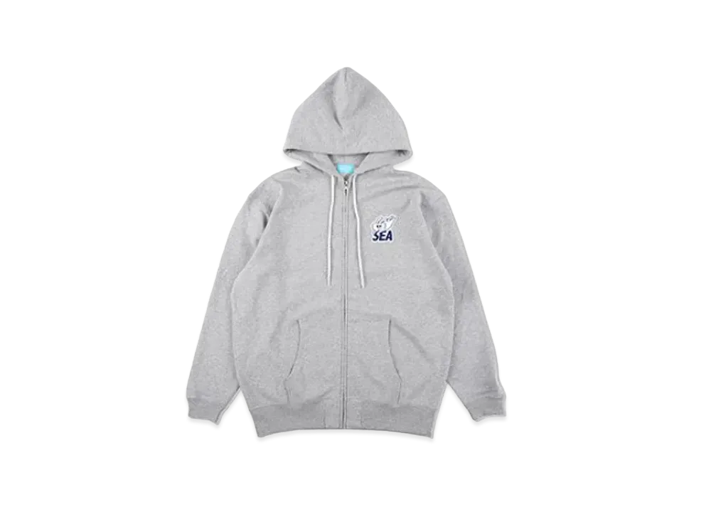 WIND AND SEA x Thunder Bunny Zip Sweat "Gray"