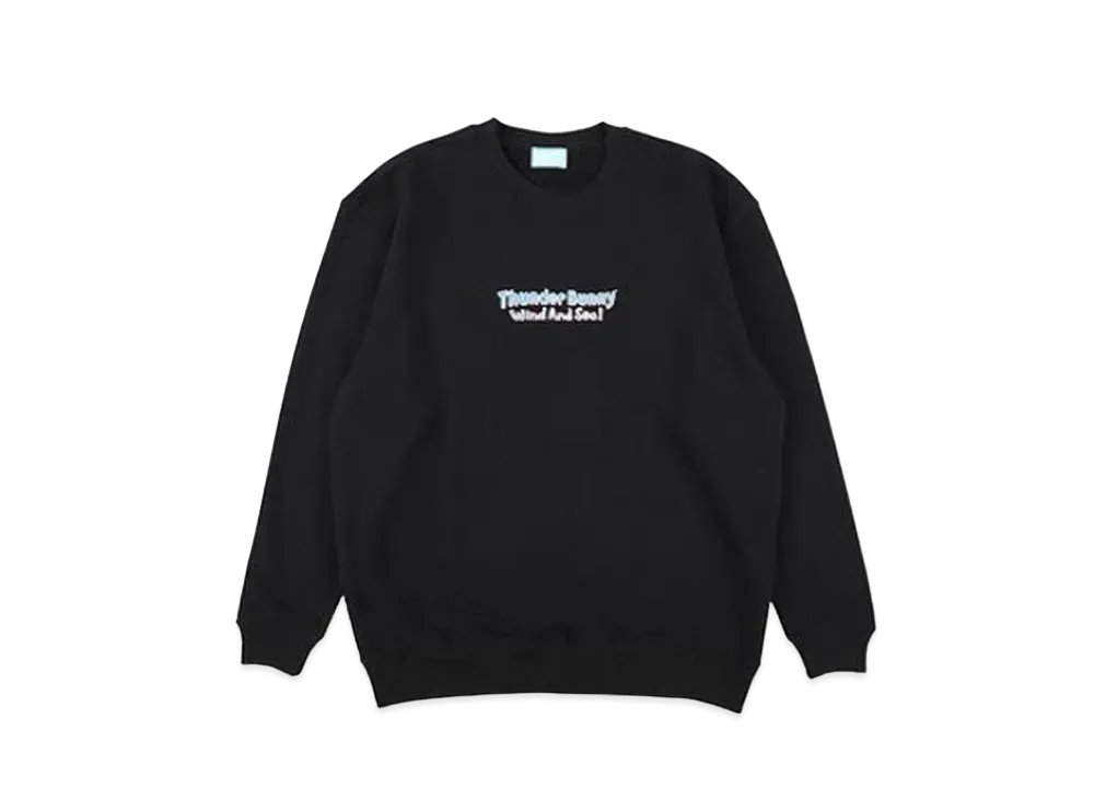 WIND AND SEA x Thunder Bunny Sweat "Black"