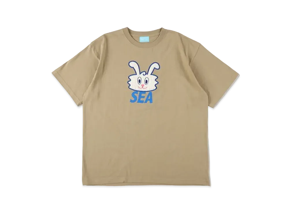 WIND AND SEA x Thunder Bunny T-shirts 1 "Beige"