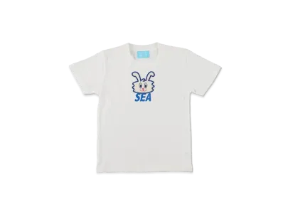 WIND AND SEA x Thunder Bunny Kids T-shirts "White"