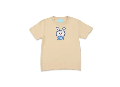 WIND AND SEA x Thunder Bunny Kids T-shirts "Beige"