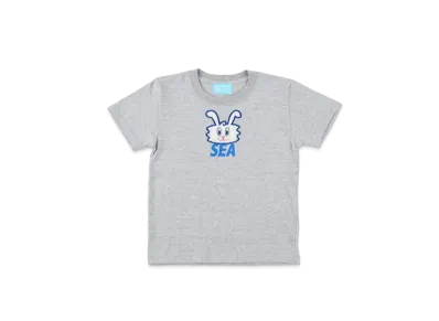 WIND AND SEA x Thunder Bunny Kids T-shirts "Gray"
