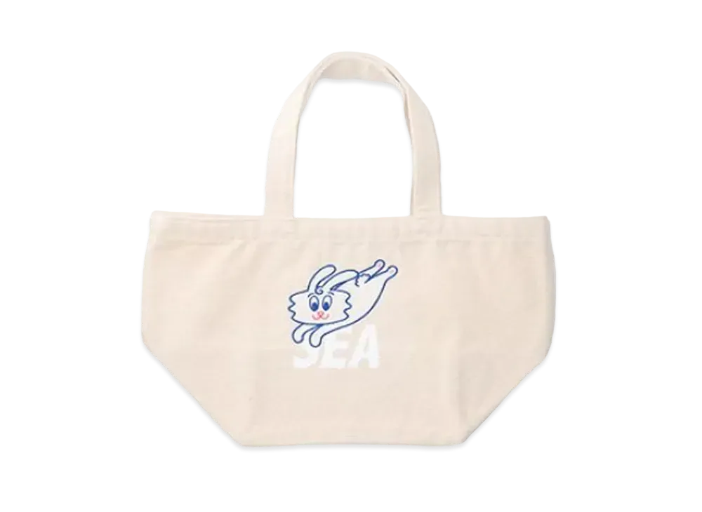 WIND AND SEA x Thunder Bunny Tote Bag "White"