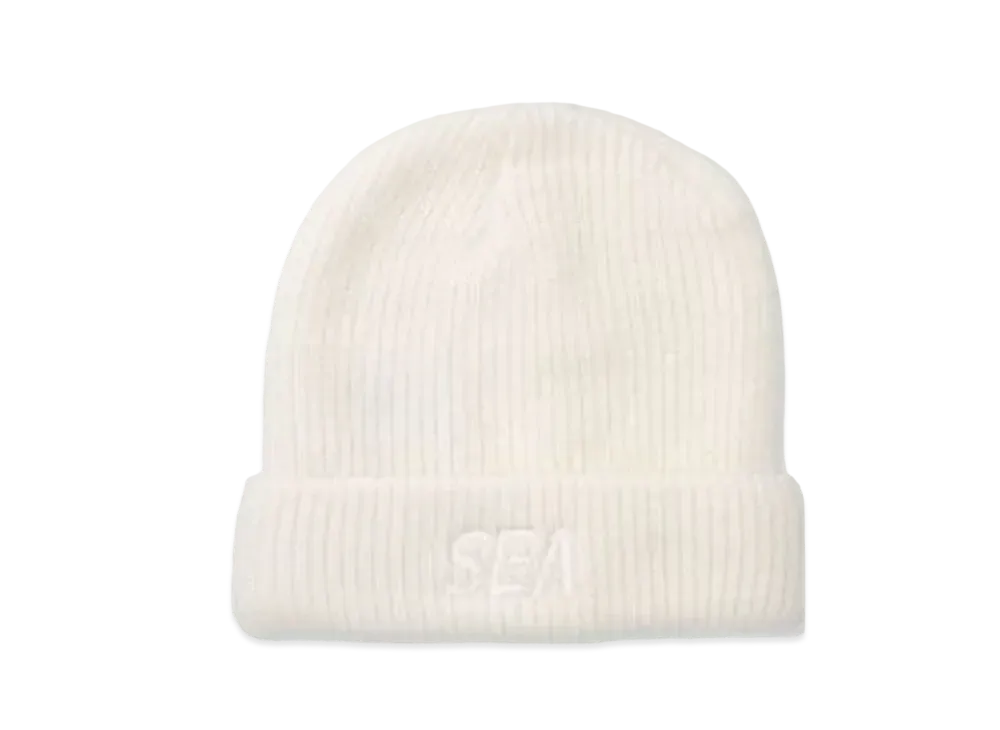 WIND AND SEA x Thunder Bunny Knit Cap "White"