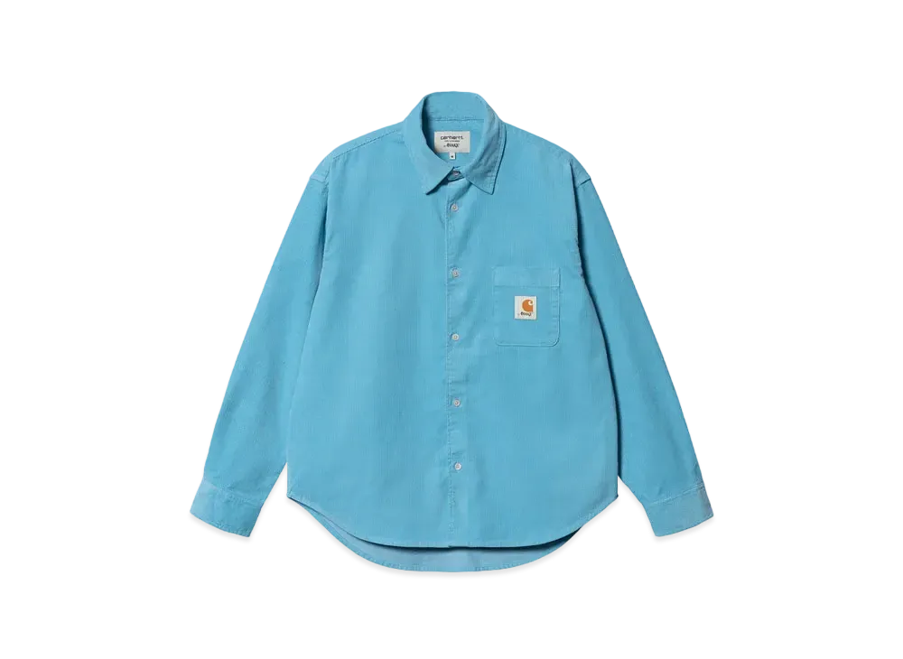 Carhartt WIP x AWAKE NY Collared Shirt "Blue"