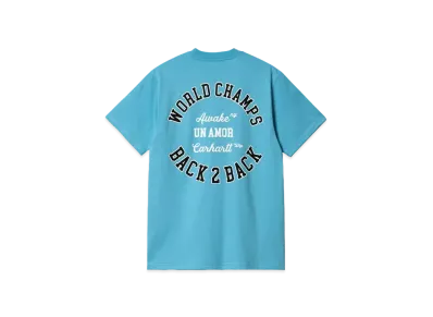 Carhartt WIP x AWAKE NY Pocket Tee "Blue"