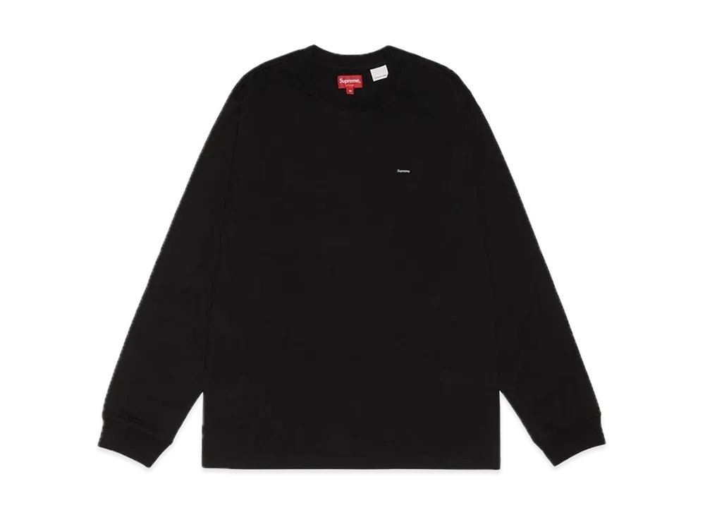 Supreme Small Box L/S Tee "Black"(22FW)