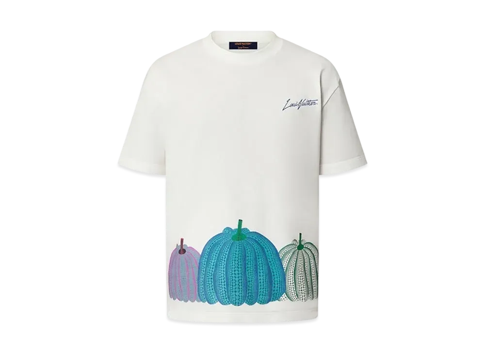 ルイヴィトン x 草間彌生 パンプキンプリンテッドTシャツ 