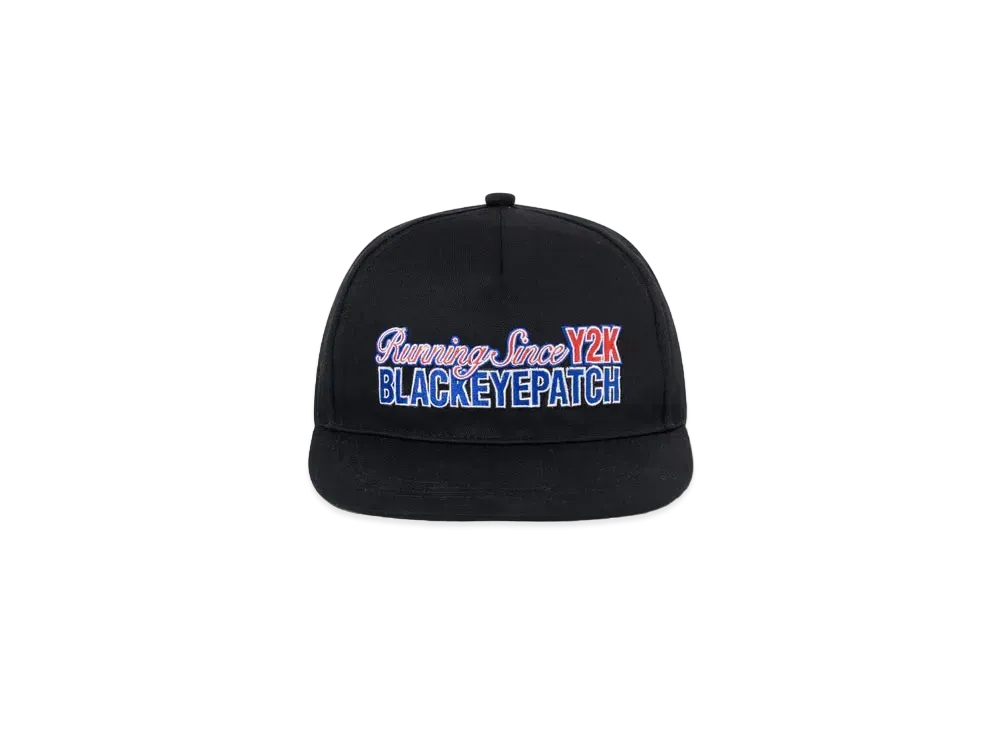 Black Eye Patch Since Y2K Cap "Black"
