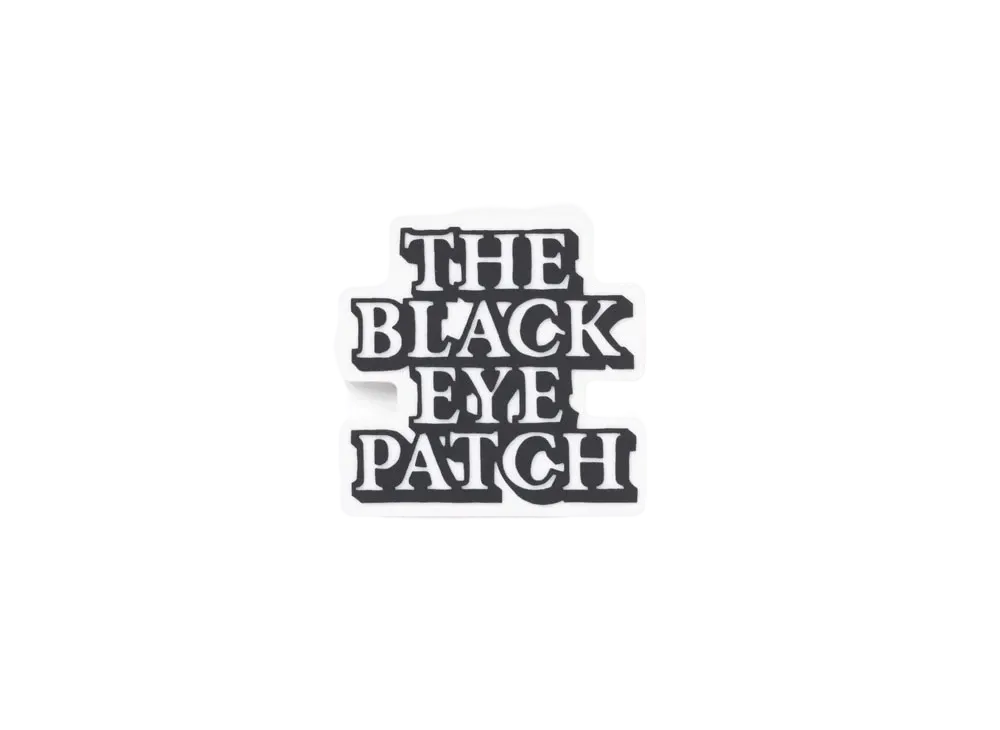 Black Eye Patch OG Label Hand Mirror "White"