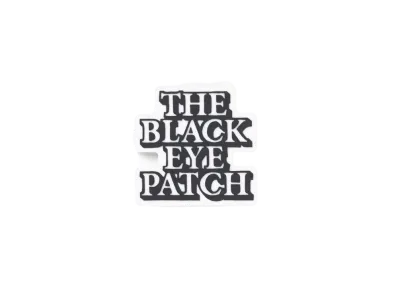 Black Eye Patch OG Label Hand Mirror "White"