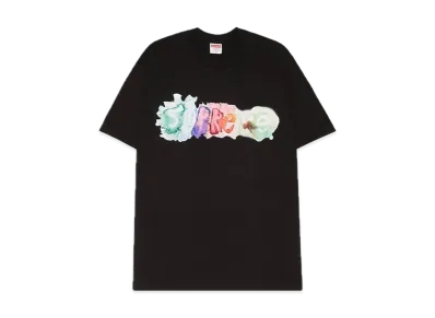 Supreme Watercolor Tee "Black"
