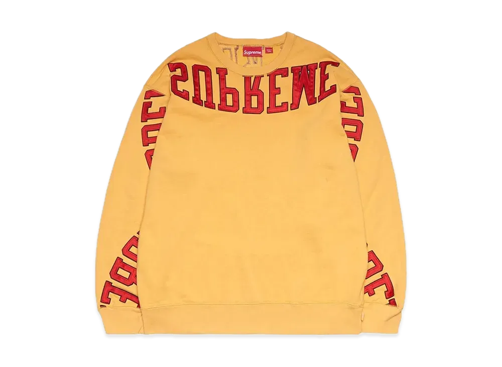 シュプリーム マルチ エー アール シー クルーネック "ダスティー ゴールド"