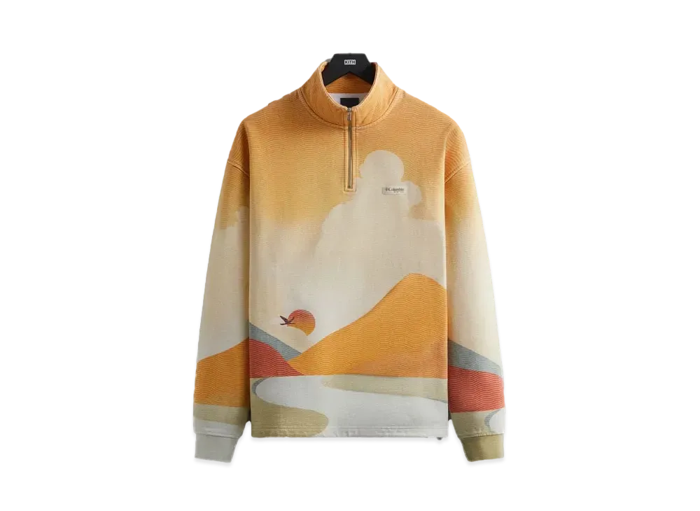 Kith x Columbia PFG Quarter Zip "Aura"