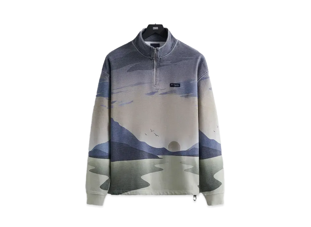 Kith x Columbia PFG Quarter Zip "Nocturnal"