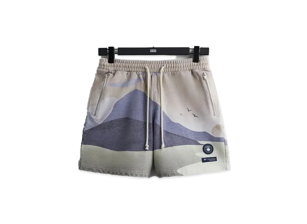 Kith x Columbia PFG Fleece Short "Nocturnal"