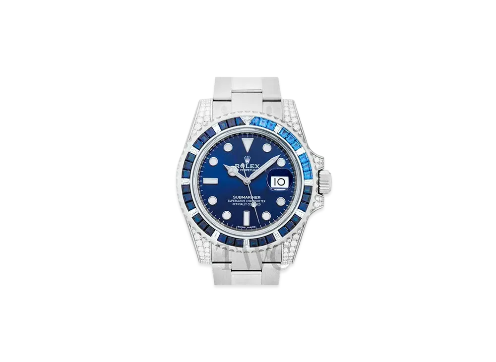 ROLEX Submariner Date Blue Dial Diamonds 116659SABR