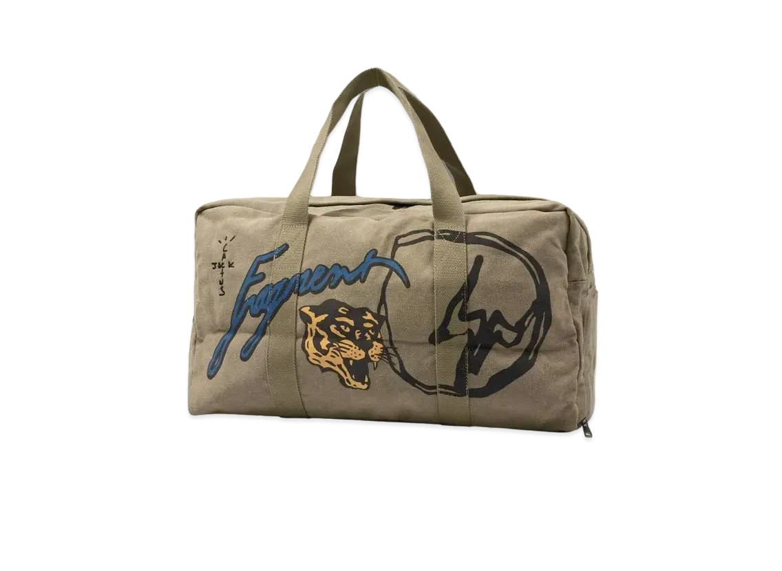 Travis Scott Cactus Jack For Fragment Icons Duffle "Brown"