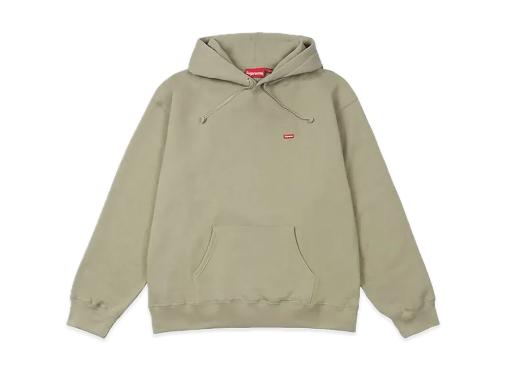 Supreme Small Box Hooded Sweatshirt "Olive" (23SS)