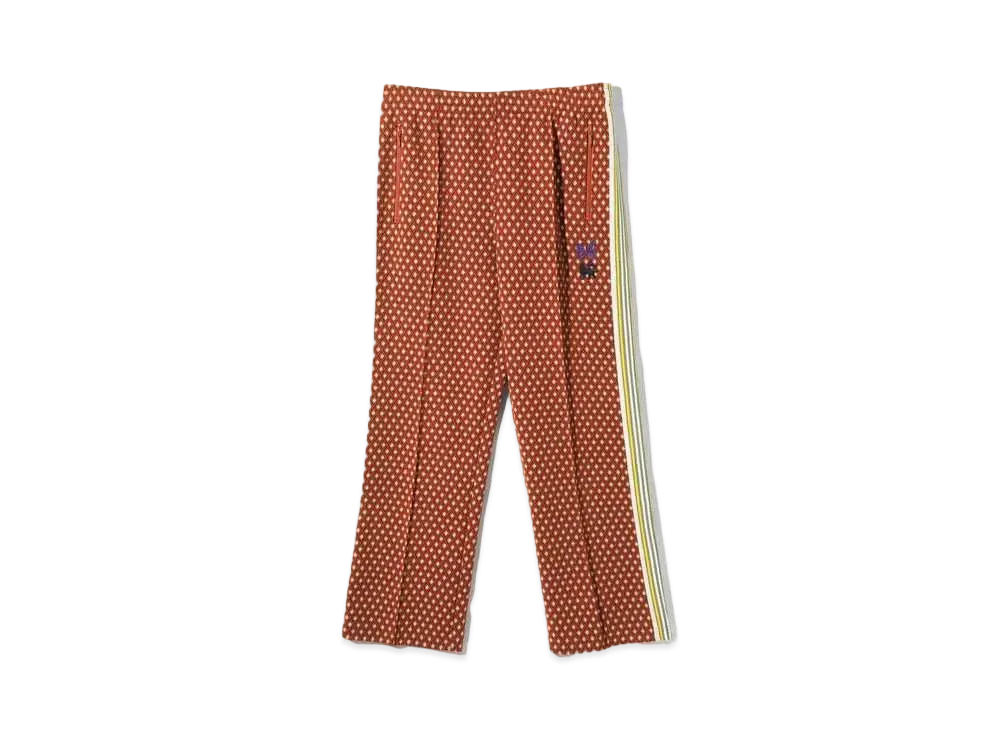 Needles x Sasquatchfabrix. Track Pant- Diamond Jq. "Orange"