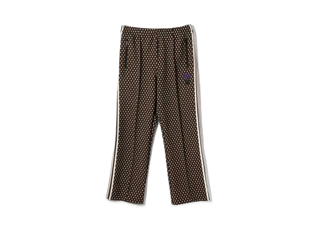 Needles x Sasquatchfabrix. Track Pant- Diamond Jq. "Black"