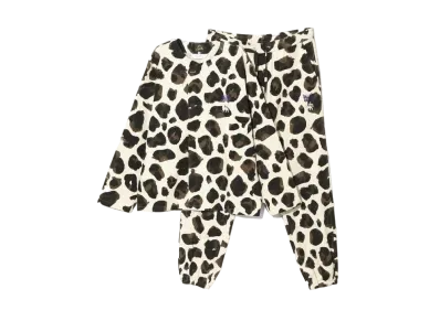 Needles x Sasquatchfabrix. Pajama Set - C/L Animal Pattern "Natural"